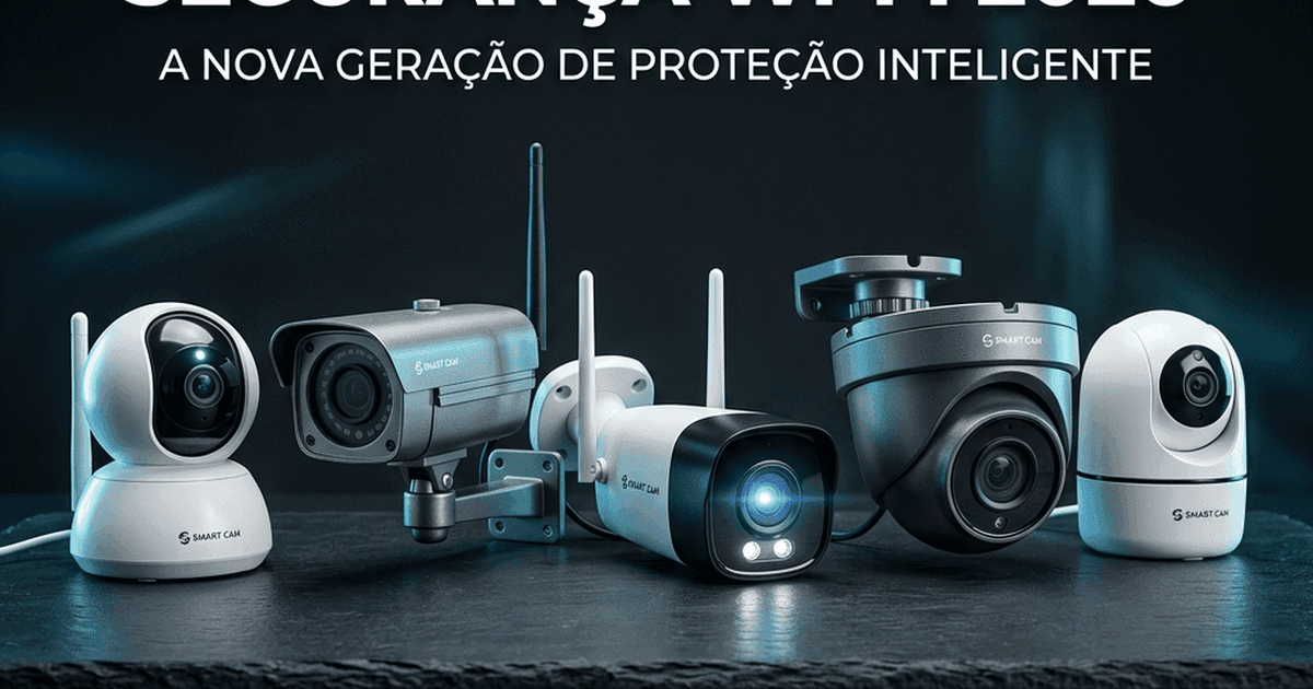 5 câmeras de segurança Wi-Fi testadas pela equipe Buskando em 2026 — teste de visão noturna real