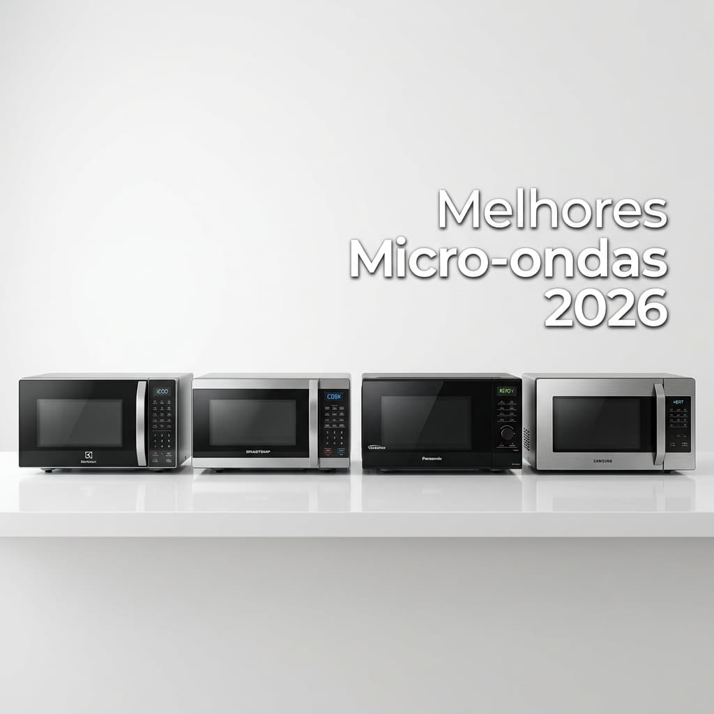 Melhores micro-ondas 2026 — Panasonic, Electrolux, Brastemp e Samsung testados