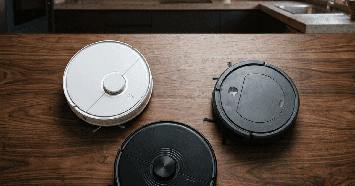 7 robôs aspiradores testados pela equipe Buskando em 2026 — Roborock, Dreame, Xiaomi e mais
