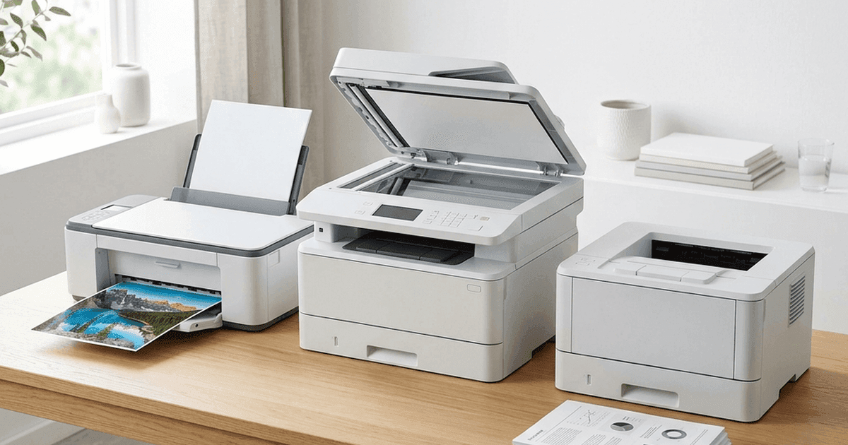 7 impressoras para casa testadas — Epson EcoTank, Canon, Brother laser, HP