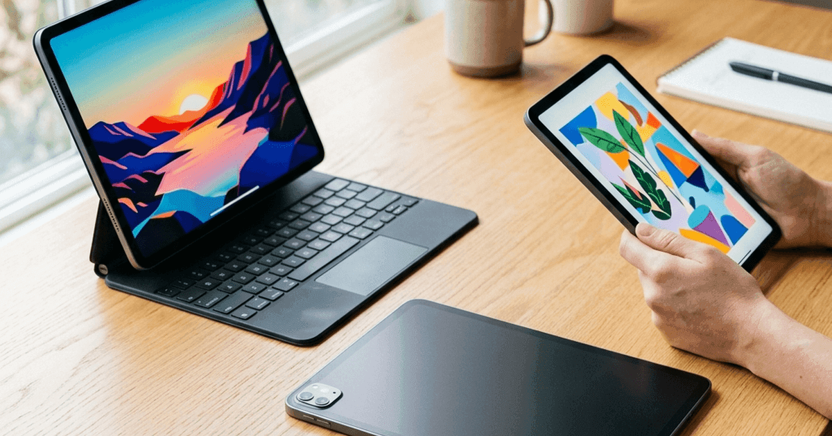 7 tablets testados — iPad, Samsung Galaxy Tab, Xiaomi Pad, Lenovo