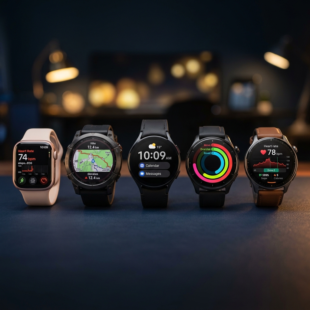 Os 8 melhores smartwatches de 2026 testados pela equipe Buskando