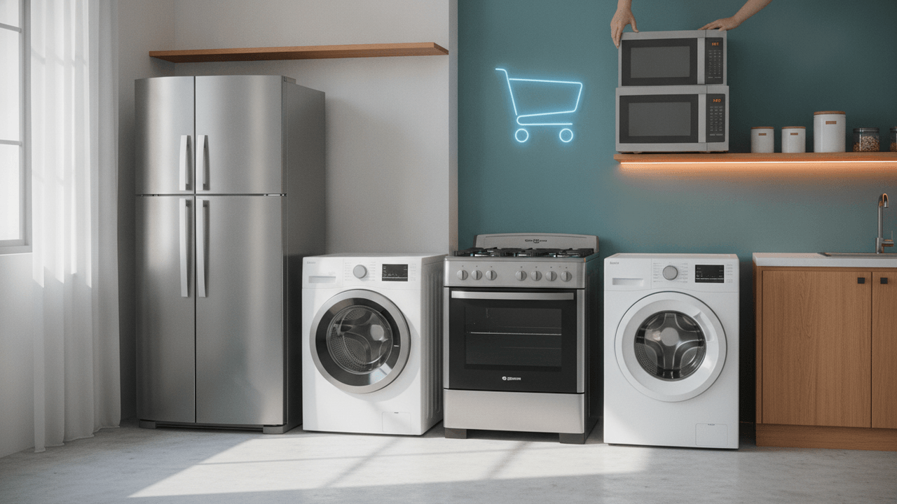 Prime Day 2026: As Melhores Ofertas em Eletrodomésticos (Geladeira, Lava e Seca, Micro-ondas)