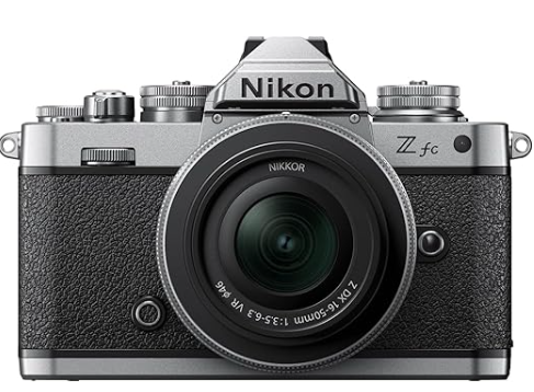 Câmera Fotográfica Nikon Z FC KIT16-50 • Prata