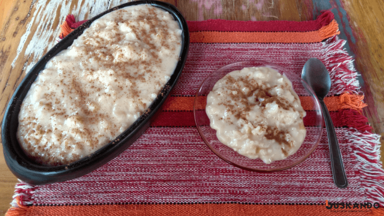 Receita arroz doce