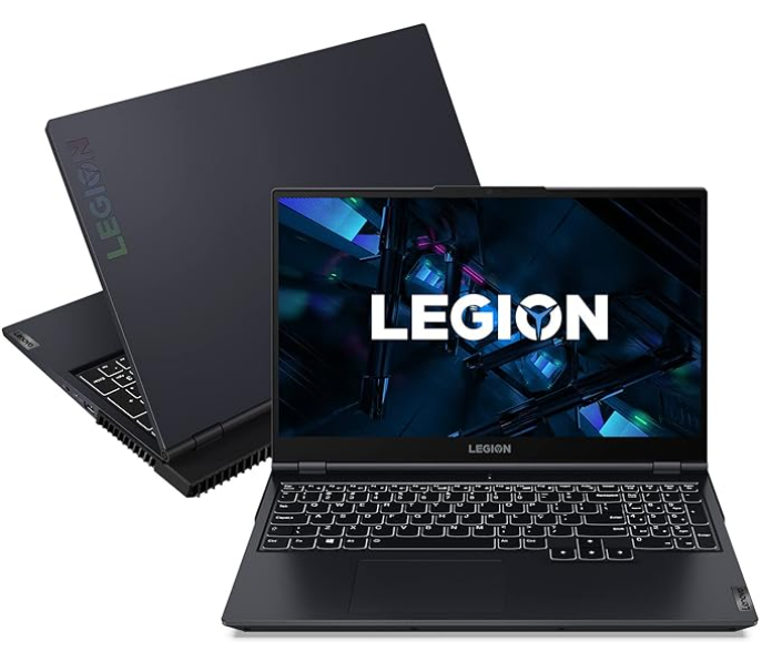Notebook Gamer Legion 5 R7-5800H 16GB 512GB SSD RTX3050 4GB W11 15.6' Full HD WVA 82QJ0000BR