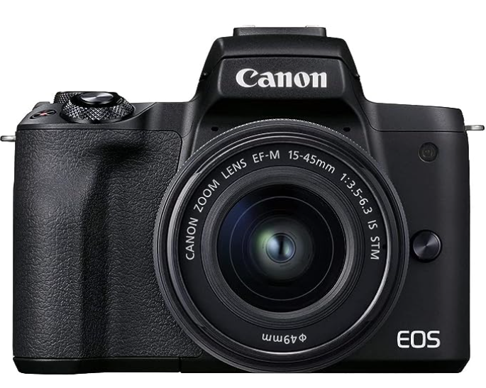 CANON 7543 Câmera Digital sem Espelho Eos M50 Mark Ii com Lente de 15-45 Mm