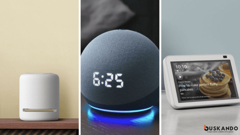 Echo Dot, Echo Show e Echo Studio