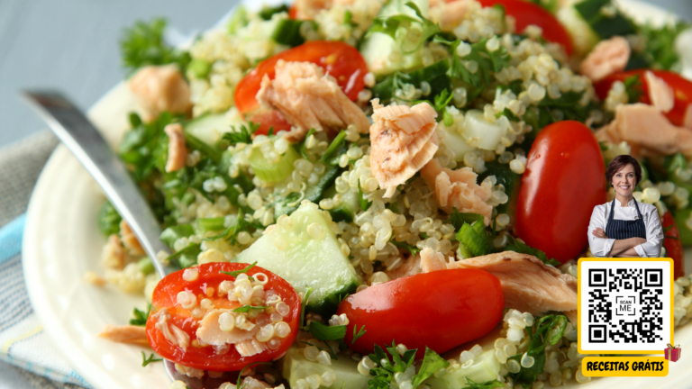 Salada de Quinoa com Atum - Chef Helena Receitas Grátis