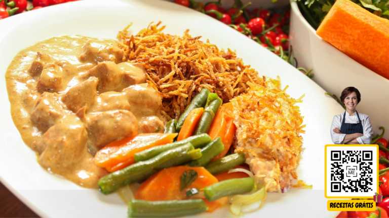 Strogonoff de Frango - Chef Helena Receitas Grátis