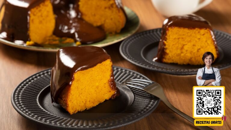 Bolo de Cenoura com Cobertura de Chocolate - Chef Helena Receitas Grátis