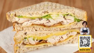Sanduíche Natural de Frango com Abacate – Receita Grátis