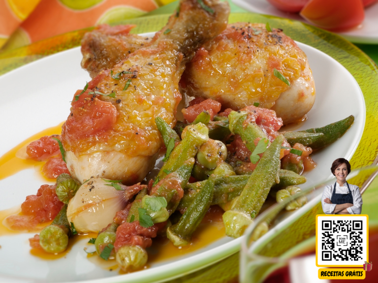 Frango com Quiabo - Chef Helena Receitas Grátis