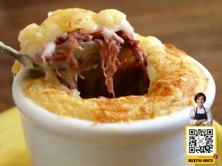 Escondidinho de Carne Seca - Chef Helena Receitas Grátis