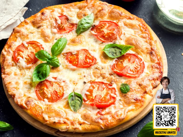 Pizza Margherita - Chef Helena Receitas Grátis