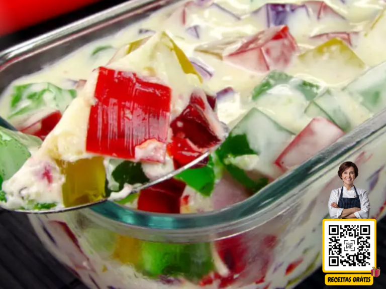 Sobremesa de Gelatina - Chef Helena Receitas Grátis
