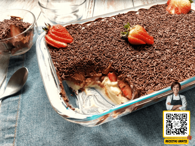 Bombom de Morango na Travessa - Chef Helena Receitas Grátis