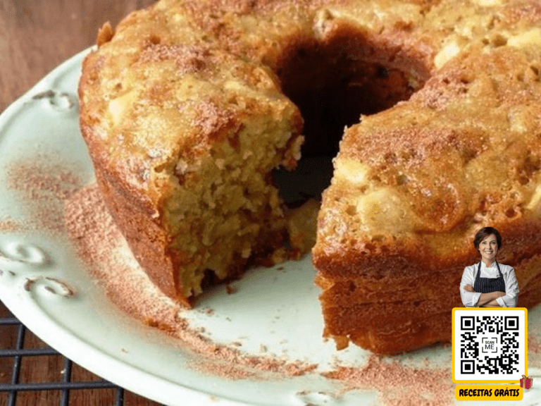 Bolo de Maçã - Chef Helena Receitas Grátis