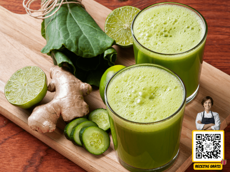 Suco Detox para Desinchar - Chef Helena Receitas Grátis