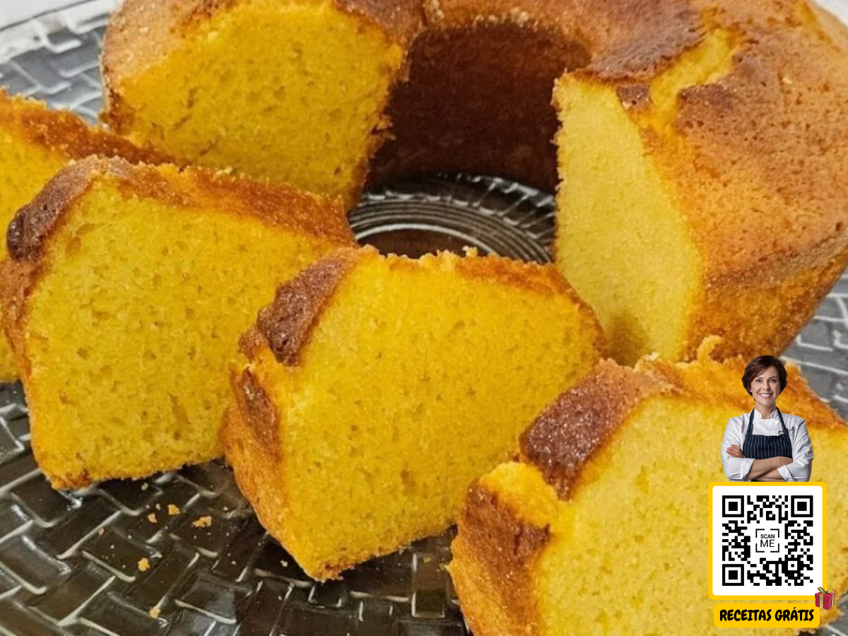 Bolo de Fubá sem Farinha de Trigo – Receita Grátis