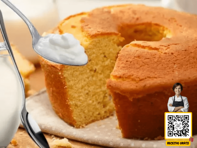 Bolo de Iogurte Natural - Chef Helena Receitas Grátis