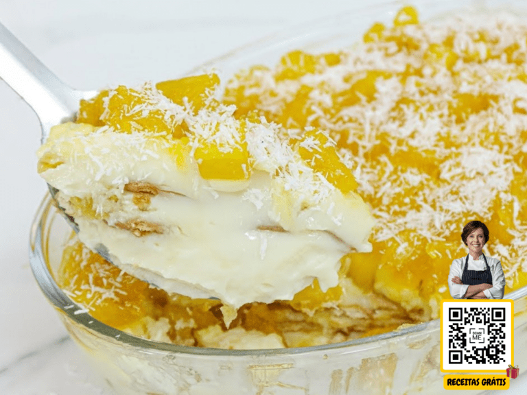 Sobremesa de Abacaxi - Chef Helena Receitas Grátis