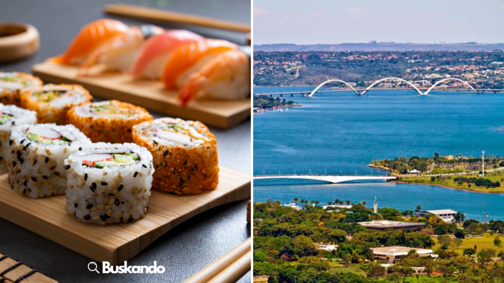 Sushi de qualidade no Lago Sul