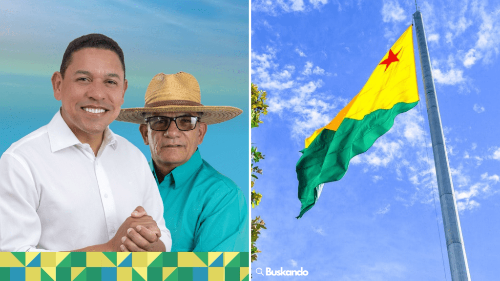 Jerry Correia, prefeito de Assis Brasil e candidato à reeleição em 2024.