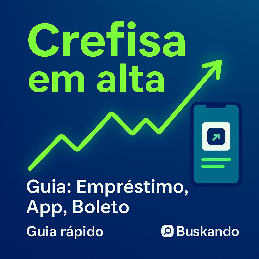 Crefisa em alta: guia rápido para consultar empréstimo, app e boleto — Buskando