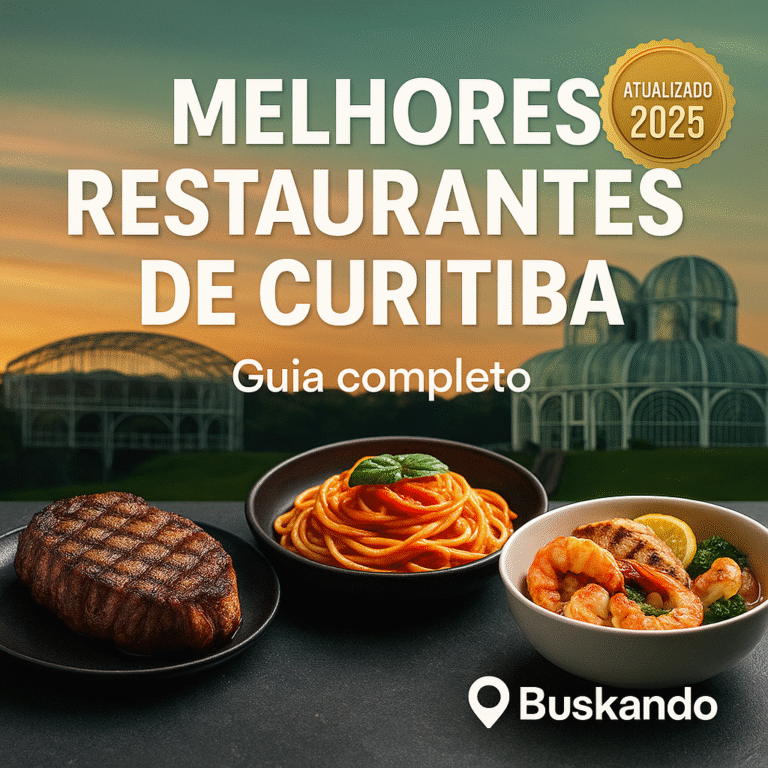 Melhores restaurantes de Curitiba: guia 2025 com steak, massa e frutos do mar diante do Jardim Botânico e Ópera de Arame — Buskando