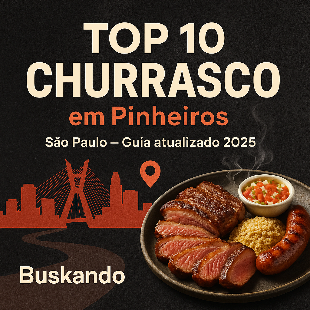 Top 10 churrasco em Pinheiros, São Paulo — guia 2025 do Buskando